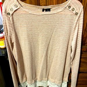 New Direction XL Long Sleeve dress top